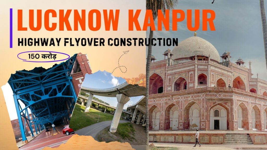 Lucknow Kanpur Highway Flyover Construction